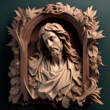 3D model st jesus (STL)